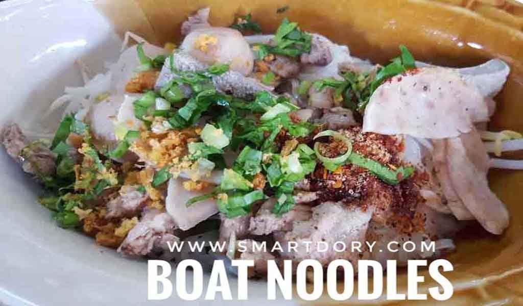 Savor Authentic Thai Boat Noodle Recipe When You Reach Thailand